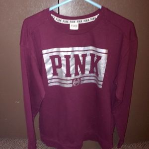 Victoria's Secret Pink Crew Neck Sweatshirt
